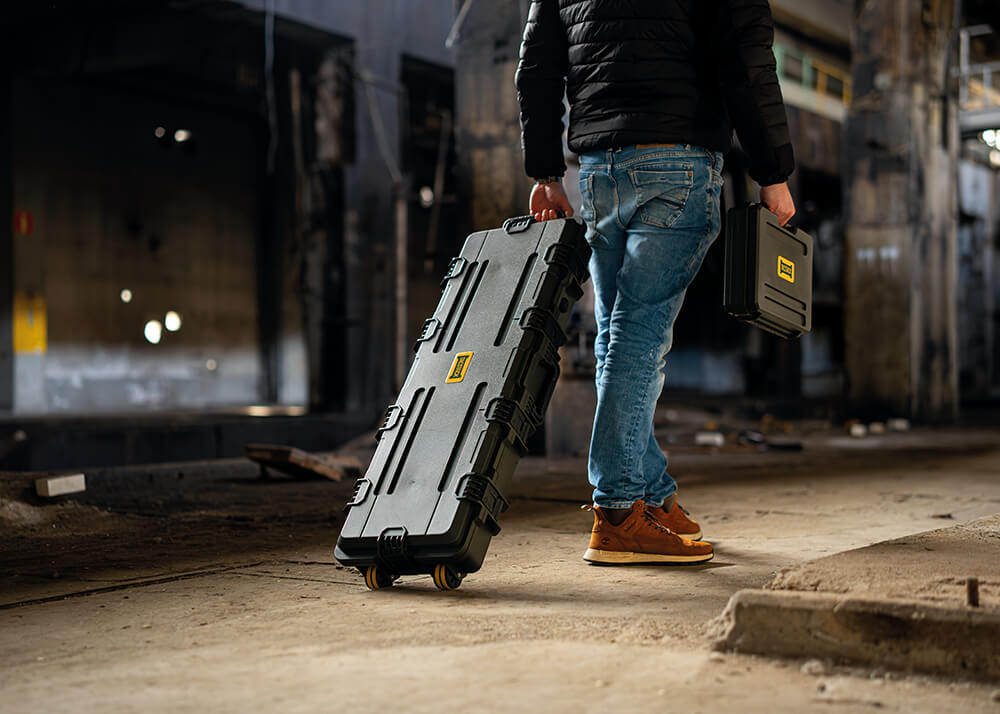 Geweerkoffer L - Zwart 